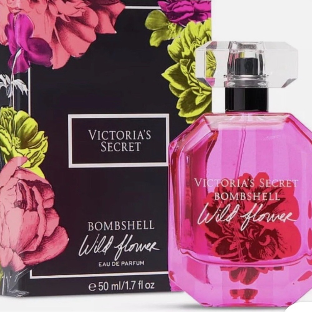 Victoria's Secret Bombshell Wild Flower Eau de Parfum — Hot Pink & Black